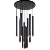 Matteo Lighting Reign12-Light LED Pendant | Matte Black
