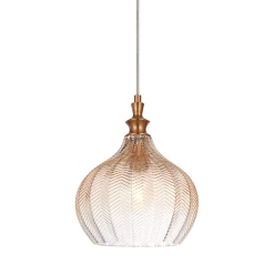 Matteo Lighting Renity Pendant | Small Aged Gold
