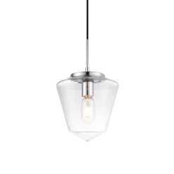 Matteo Lighting Idini Pendant | Small Chrome