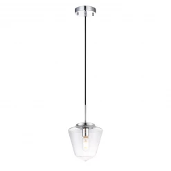 Matteo Lighting Idini Pendant | Small Chrome
