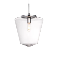 Matteo Lighting Idini 17" Pendant | Chrome