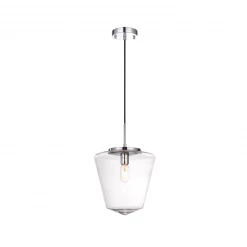 Matteo Lighting Idini 17" Pendant | Chrome