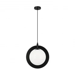 Matteo Lighting Astro 15" Pendant | Black-Opal