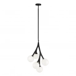 Matteo Lighting Rami 5-Light Pendant | Black