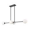 Matteo Lighting Novo 4-Light Pendant | Black/Opal