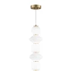 Matteo Lighting Dango 621 LED Pendant | Gold/Opal Pendants