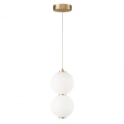 Matteo Lighting Pendants Dango 613 LED Pendant | Gold/Opal