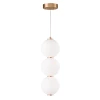 Matteo Lighting Pendants Dango 619 LED Pendant | Rose/Opal
