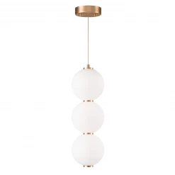 Matteo Lighting Pendants Dango 619 LED Pendant | Rose/Opal