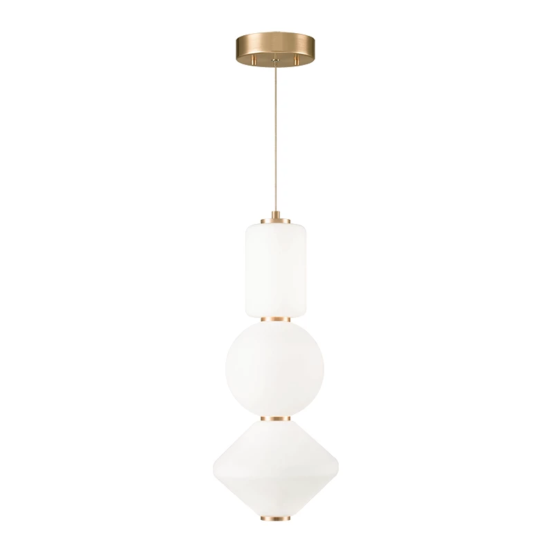 Matteo Lighting Pendants Dango 819 LED Pendant | Gold/Opal