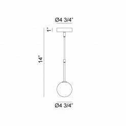 Matteo Lighting Nuvo Pendant
