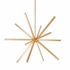 Kuzco Sirius LED Pendant | Large Gold Lighting