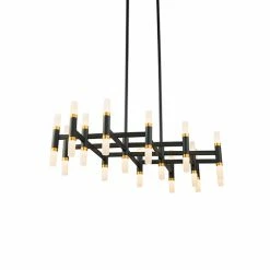 Kuzco Draven-II LED Chandelier | Black