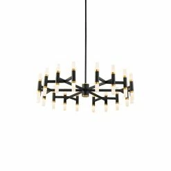 Kuzco Draven-III LED Chandelier | Black Lighting