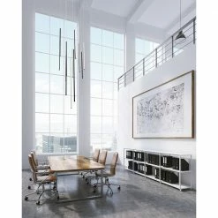 Kuzco Chute 19" LED Pendant | White Lighting