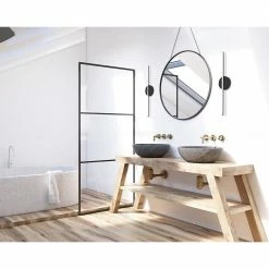 Kuzco Chute 23" LED Wall Sconce | Black Lighting