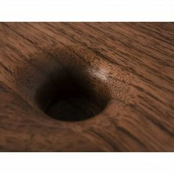 DeJong & Co. Candles + Candleholders Walnut Candle Holder