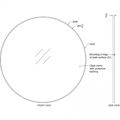 Renwil Wall Art + Mirrors Fraguela 48