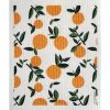 Ten And Co Decor Sponge Cloth | Citrus Orange