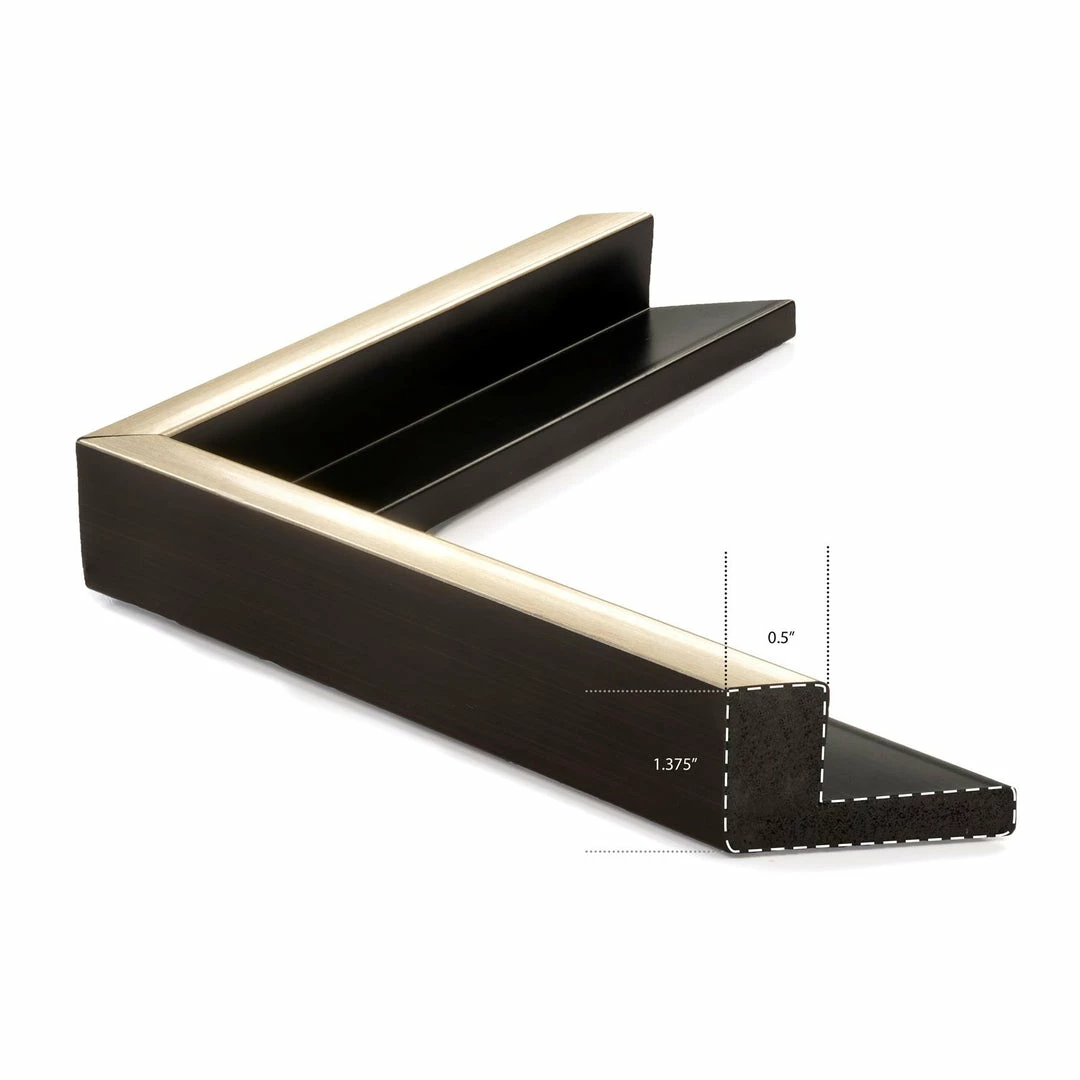 Celadon Art Crashing - Framed Canvas