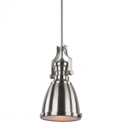 Matteo Lighting Cresswell Pendant | Small Nickel