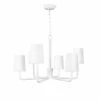 Regina Andrew Boracay 36.75" Chandelier | White Lighting