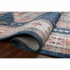 Loloi Heidi Rug 03 | Denim/Blush