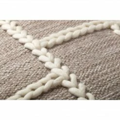 Loloi Finley Pillow | Grey/Natural