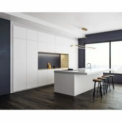 Kuzco Eerie 59" LED Pendant | Antique Brass