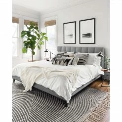 Loloi Rugs Newton Rug 01 | Charcoal/Ivory