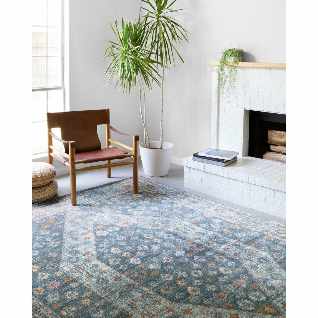 Loloi Rugs Clara Rug 02 | Blue/Light Blue
