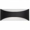Kuzco Lighting Cabo LED Wall Sconce (Large) | Black