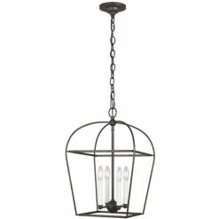 Generation Lighting Pendants Stonington Pendant | Small Smith Steel