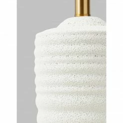 Generation Lighting LED Lighting Waveland Table Lamp | Porous White