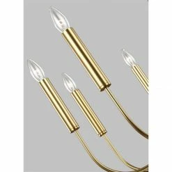 Generation Lighting Brianna 9-Light Chandelier | Burnished Brass