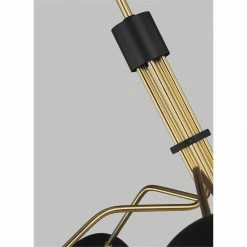 Generation Lighting Jane Chandelier | Black