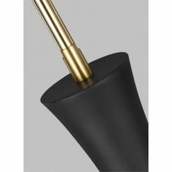 Generation Lighting Joan Large Pendant | Midnight Black