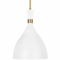 Generation Lighting Joan Large Pendant | White