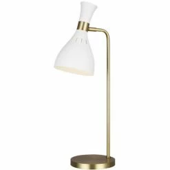 Generation Lighting Joan Desk Lamp | White