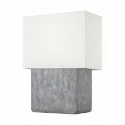 Generation Lighting LED Lighting Brody Table Lamp | Grey Weathered Steel