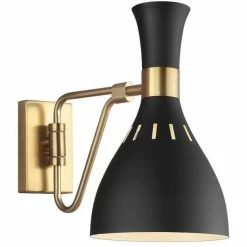Generation Lighting Joan Wall Sconce | Black