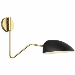 Generation Lighting Jane 1-Light Wall Sconce | Black