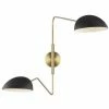 Generation Lighting Wall Sconces Jane 2-Light Wall Sconce | Black