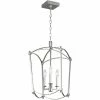 Generation Lighting Thayer 3-Light Pendant | Small Polished Nickel