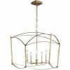 Generation Lighting Thayer 5-Light Pendant | Large Antique Gild Pendants