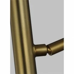 Generation Lighting Flush Mounts Nodes Medium Flush Mount | Burnished Brass