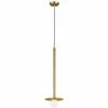 Generation Lighting Pendants Nodes Long Pendant | Burnished Brass