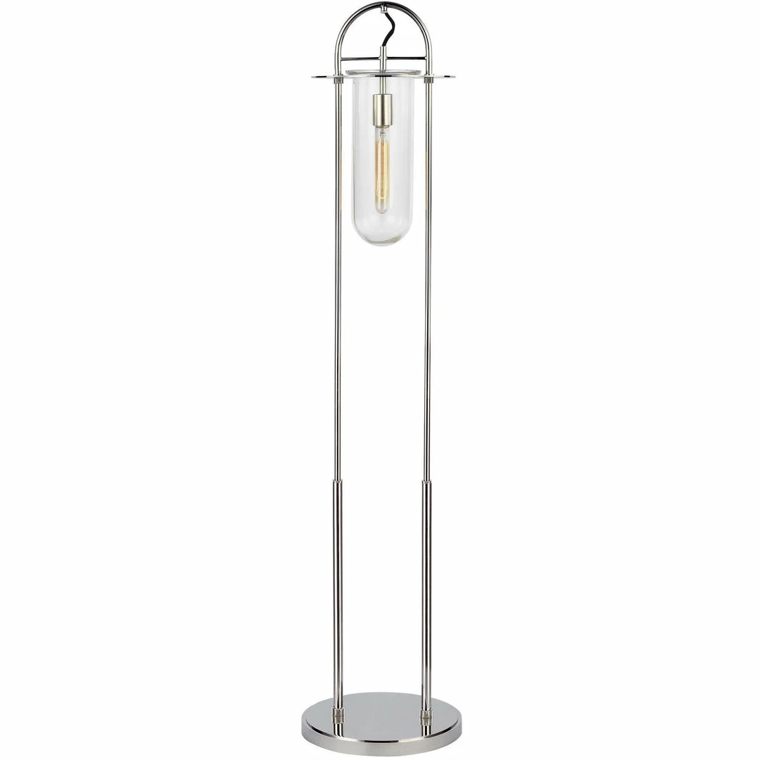 Generation Lighting Nuance Floor Lamp | Polished Nickel