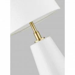 Generation Lighting Lorne Table Lamp | Arctic White