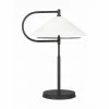 Generation Lighting Gesture Table Lamp | Midnight Black